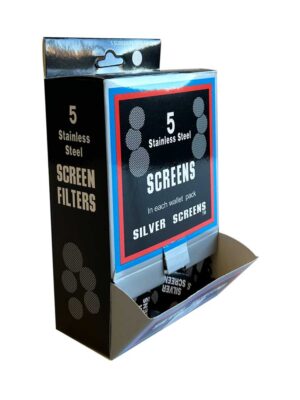 Kovové sítka do dýmky a bongu (20 mm) - 5 ks