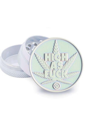 Kovová drtička Icy Pearl High As Fuck (⌀40 mm / 3dílný)