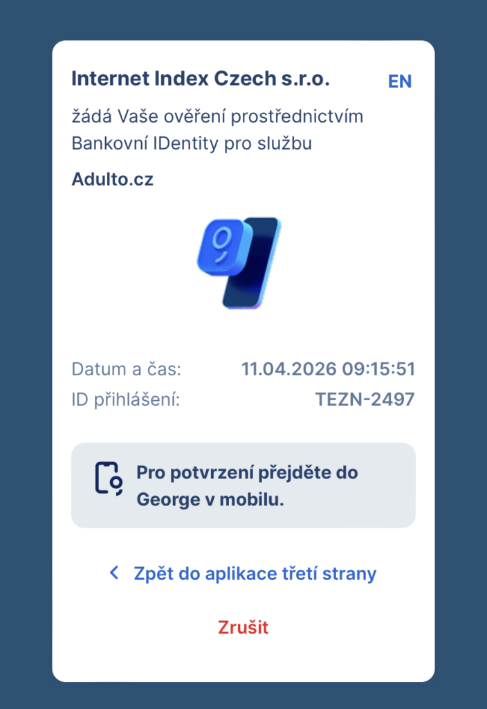 Jak jednoduše ověřit věk přes Adulto 4 Snimek obrazovky 2026 04 11 v 9.16.26